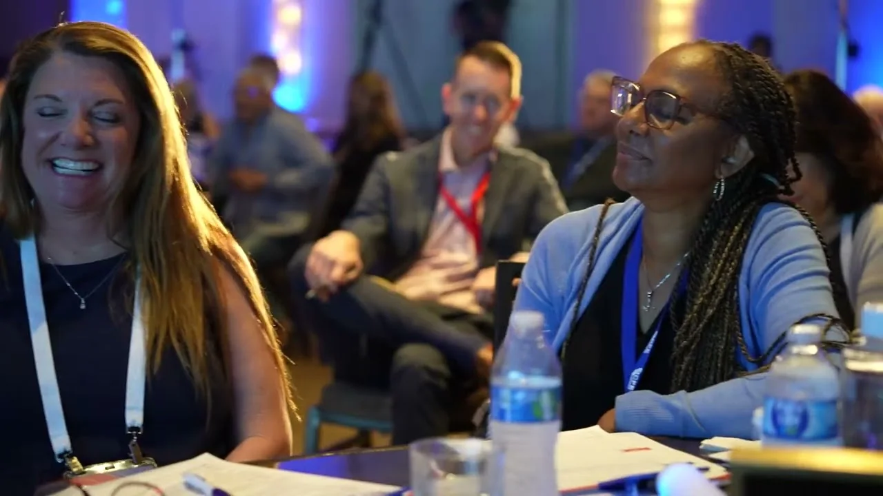Alternate conference highlight cut by ConneryFilm — exhibit floor